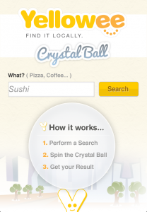 Yellowee Start-Up Page